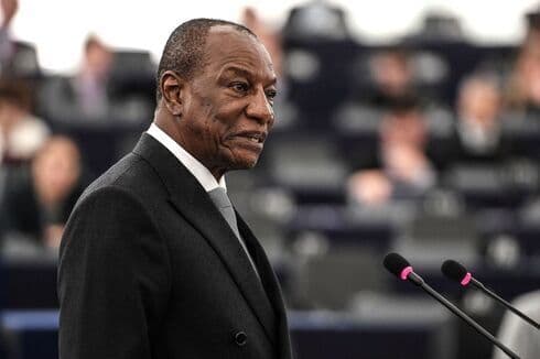 Alpha Conde, presidente de Guinea.