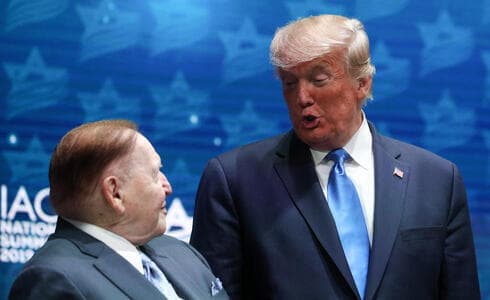 En 2016, Adelson fue el principal contribuyente de la campaña presidencial de Trump. (Reuters) En 2016, Adelson fue el principal contribuyente de la campaña presidencial de Trump.