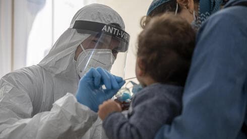 Pruebas de coronavirus en Jerusalem a principios de este mes. 
