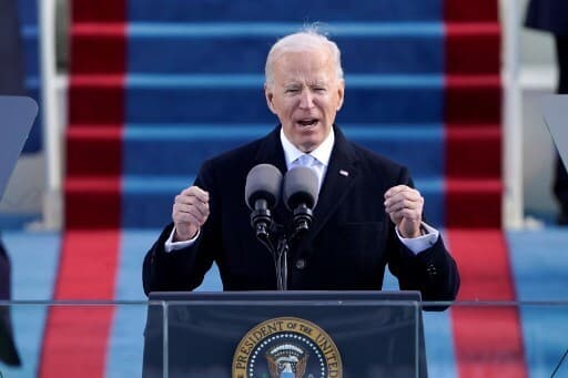 Biden pidió por la unidad de los estadounidenses. 