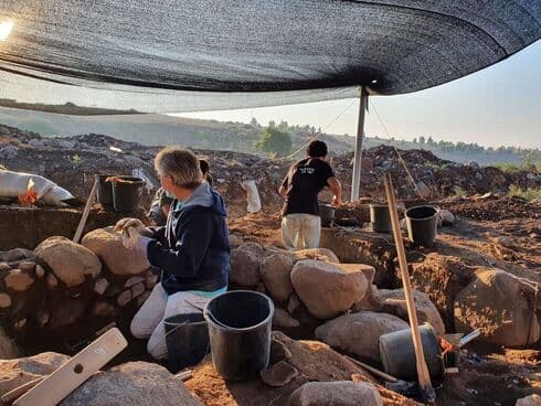 Trabajos de excavación. 