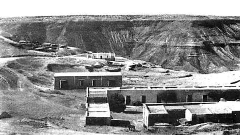Campo de concentración de Giado en Libia. 