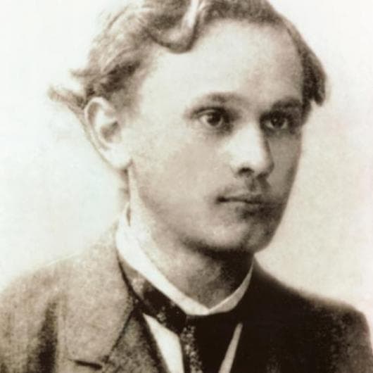 El artista Erich Heckel. 