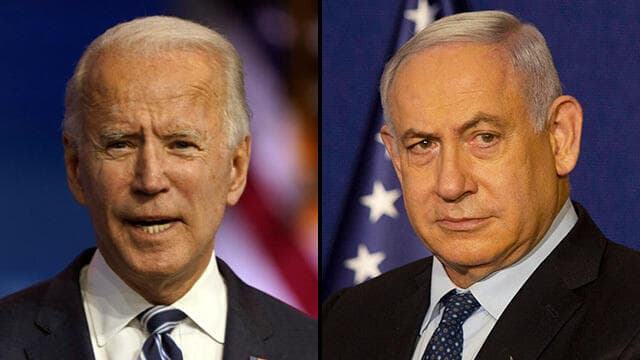 Joe Biden, presidente de Estados Unidos, y Benjamín Netanyahu, primer ministro de Israel. (AP) Joe Biden, presidente de Estados Unidos, y Benjamín Netanyahu, primer ministro de Israel.