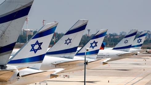 El Aeropuerto Ben Gurion se encuentra prácticamente cerrado. 