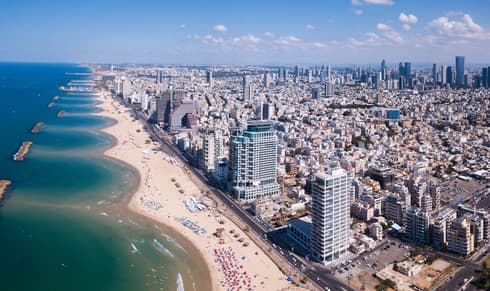 Playas, bares y cafés: la oferta de Tel Aviv para trabajadores itinerantes. (Shutterstock) Playas, bares y cafés: la oferta de Tel Aviv para trabajadores itinerantes.