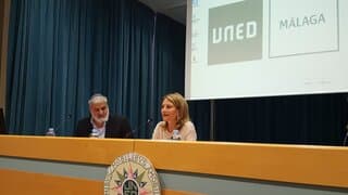 Apertura del curso "Israel y Judaísmo" en conjunto con la Universidad Nacional de Educación a Distancia de Málaga, España. 