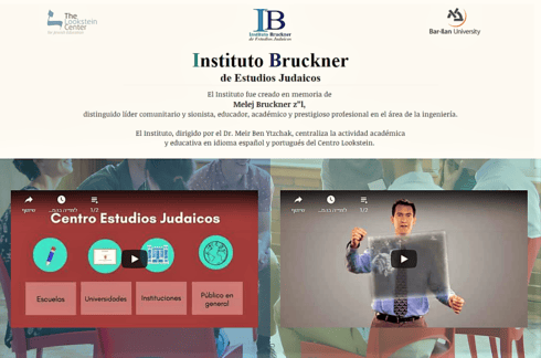 En el sitio web del Instituto Bruckner se puede obtener información sobre inscripción y programas de los cursos. (Captura de pantalla) En el sitio web del Instituto Bruckner se puede obtener información sobre inscripción y programas de los cursos.