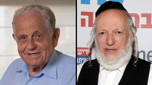 Joseph Ciechanover (izq.) y Yehuda Meshi Zahav, receptores del Premio Israel a la trayectoria en 2021. (Yariv Katz, Tal Shahar) Joseph Ciechanover (izq.) y Yehuda Meshi Zahav, receptores del Premio Israel a la trayectoria en 2021.