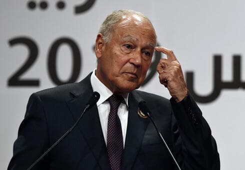 Ahmed Aboul Gheit, secretario general de la Liga Árabe. 