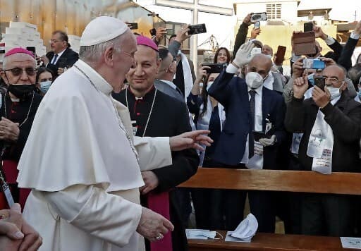 No habrá paz sin pueblos que tiendan la mano a otros pueblos", aseguró el papa. 