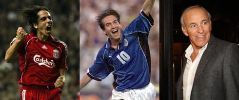 Yossi Benayoun, Eyal Berkovic y Mordechai Spiegler. 