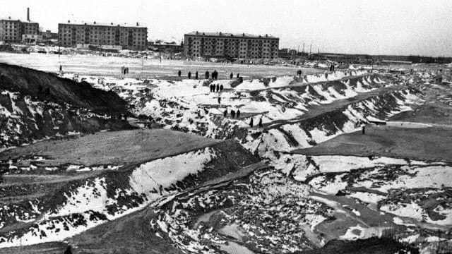 Zona de la tragedia de Babi Yar. 