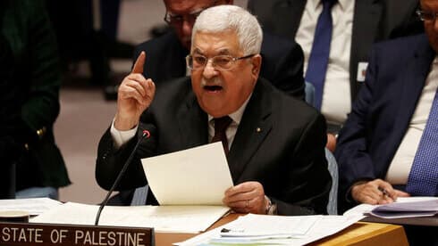 El presidente de la Autoridad Palestina, Mahmoud Abbas, en la ONU.