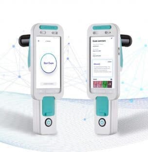 El sistema de escaneo virtual de MobileODT combina un hardware avanzado con aplicaciones de imagen, datos y software. (AJN) El sistema de escaneo virtual de MobileODT combina un hardware avanzado con aplicaciones de imagen, datos y software.