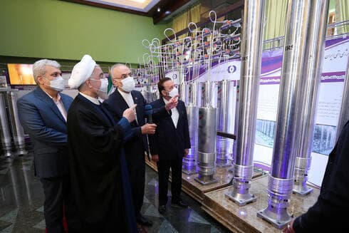 El presidente de Irán, Hassan Rouhani, durante un recorrido por la central nuclear de Natanz. (Reuters) El presidente de Irán, Hassan Rouhani, durante un recorrido por la central nuclear de Natanz.