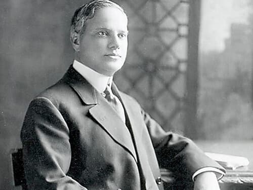 Benjamín Guggenheim, magante minero norteamericano. 
