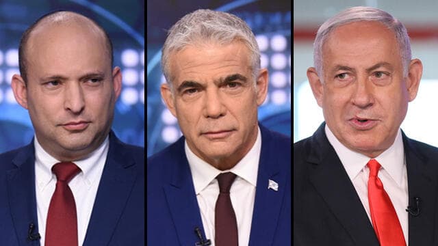 Bennett Lapid Netanyahu
