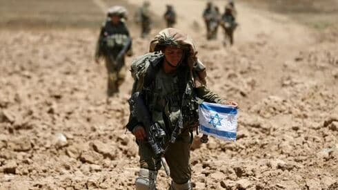 Soldado de las FDI en Gaza. 