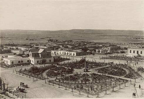 Beer Sheva en 1917. 