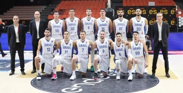 Israel clasificó a la Eurobasket tras una destacada participación en el torneo clasificatorio. (ONE) Selección Básquetbol Israel