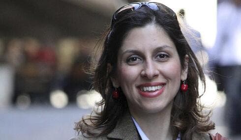Nazanin Zaghari-Ratcliffe, una mujer británico-iraní detenida en Irán. 