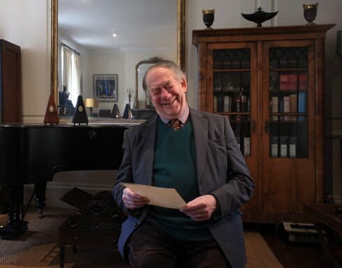 Robert Geoffrey William Anderson en su casa en Kings Lynn, al este de Inglaterra. (AFP) Robert Geoffrey William Anderson en su casa en Kings Lynn, al este de Inglaterra.