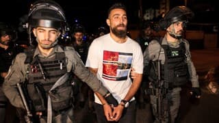 Detenido Sheikh Jarrah Jerusalem