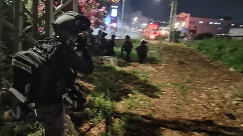La policía israelí debió interceder en varias localidades árabes. 