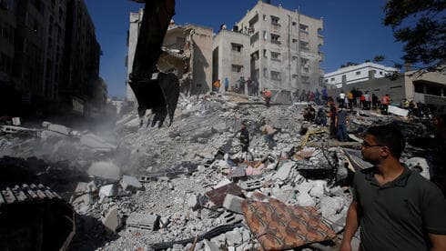 Destrucción en Gaza tras ofensivas de las FDI contra terroristas de la Franja. 