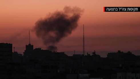 Ofensiva de las FDI en Gaza anoche.