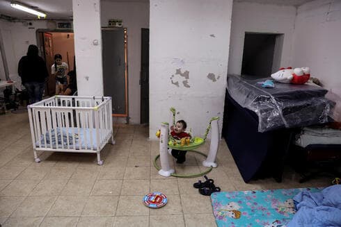 Otro refugio antiaéreo en Ashkelon, al sur de Israel. 