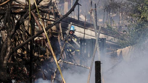 Impacto directo de un cohete en un planta de embalaje en el sur de Israel donde murieron dos personas. (Reuters) Impacto directo de un cohete en un planta de embalaje en el sur de Israel donde murieron dos personas.