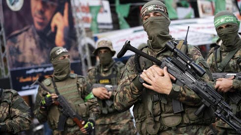 Milicias de Hamás en Gaza. 