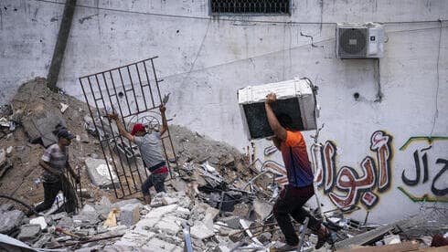 Destrucción masiva en la Franja de Gaza por los ataques israelíes.