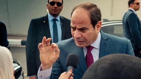 Abdel Fattah al-Sisi, presidente de Egipto.