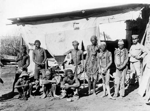 Los colonos alemanes mataron a decenas de miles de hereros y namas durante las masacres perpetradas entre 1904 y 1908. (AFP) Los colonos alemanes mataron a decenas de miles de hereros y namas durante las masacres perpetradas entre 1904 y 1908.
