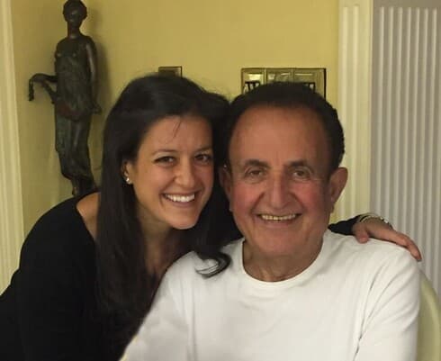 Liran Yechiel y su padre Meir. 
