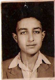 Meir Yechiel en su juventud.