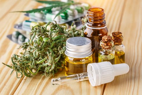 Aceite de cannabis. 