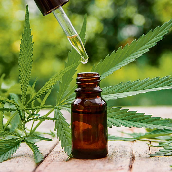 Aceite de cannabis.