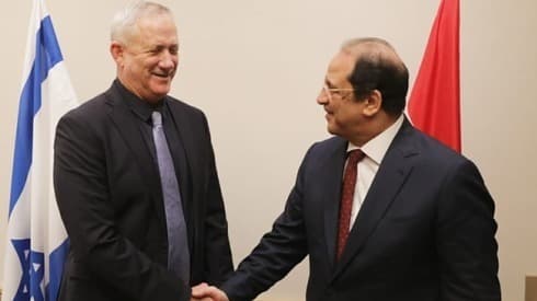 El ministro de Defensa, Benny Gantz, se reunió con el jefe de Inteligencia egipcio, Abbas Kamel, a principios de esta semana. 