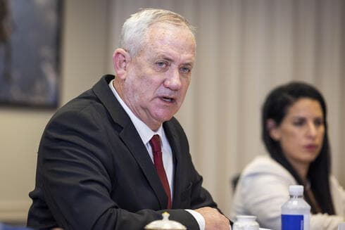 Benny Gantz, ministro de Defensa.