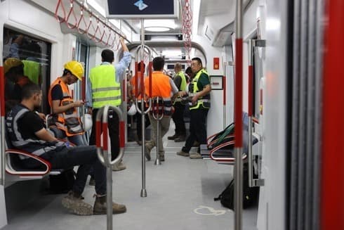 El tren ligero por dentro.