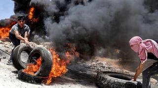 Protesta Cisjordania