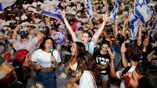 Celebración en Tel Aviv.