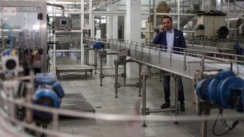 Hamam Al-Yazeji, director de la fábrica de Pepsi de Gaza. 