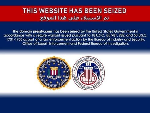 Estados Unidos bloqueó más de 30 portales de noticias iraníes. 