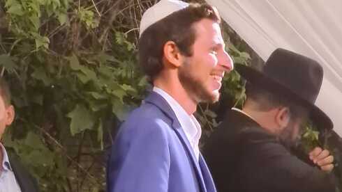 Gilad Shalit, el día de su casamiento. 