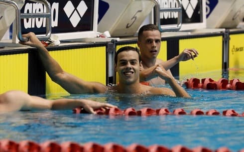 Matan Roditi será el primer nadador israelí en competir en aguas abiertas en los Juegos Olímpicos. (Guy Yehiel/Asociación de Natación de Israel) Matan Roditi.
